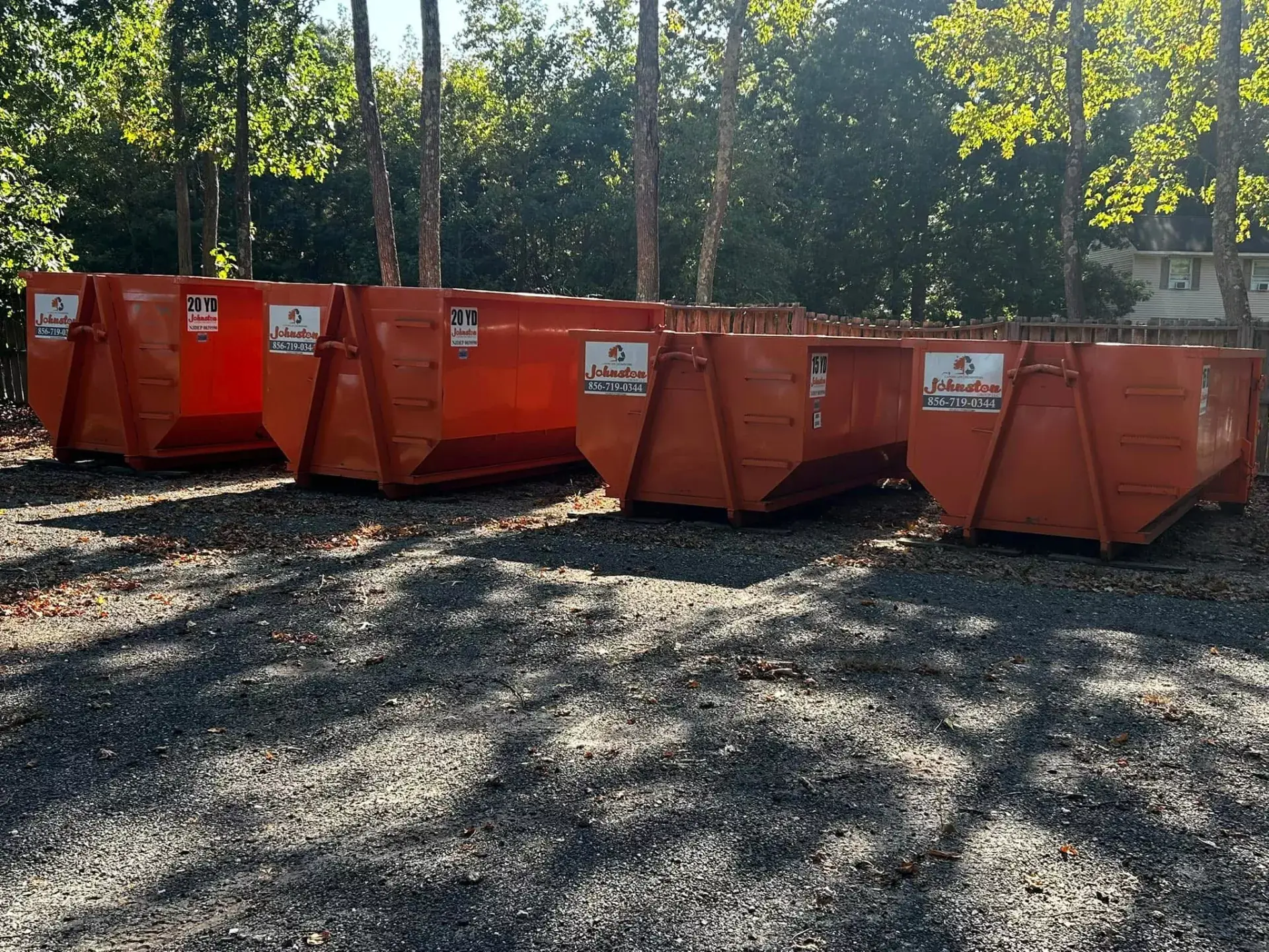 Jersey Dumpster Rental professional roll-off containers serving South Jersey - Burlington County and Camden County
